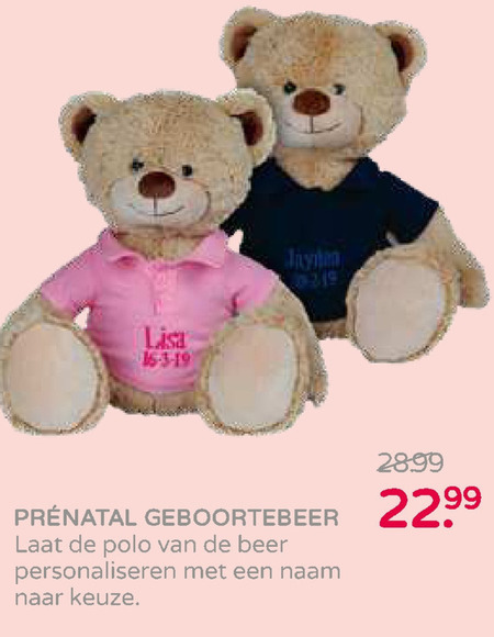 Prenatal Huismerk   pluche en knuffels folder aanbieding bij  Prenatal - details