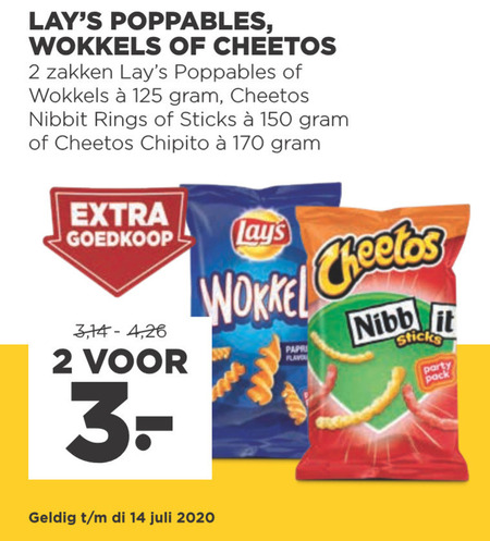 Cheetos   zoutje folder aanbieding bij  Jumbo - details