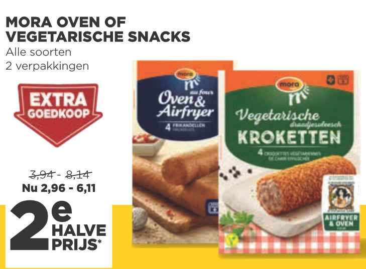 Mora   snack, bitterballen folder aanbieding bij  Jumbo - details