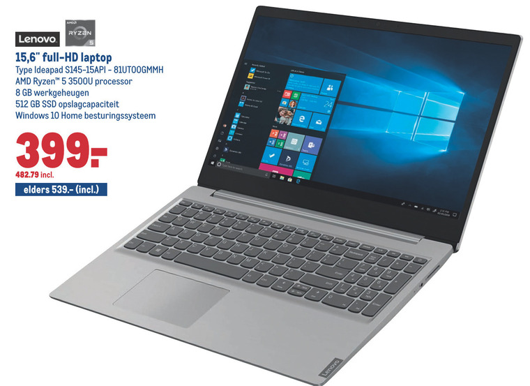 Lenovo   notebook folder aanbieding bij  Makro - details