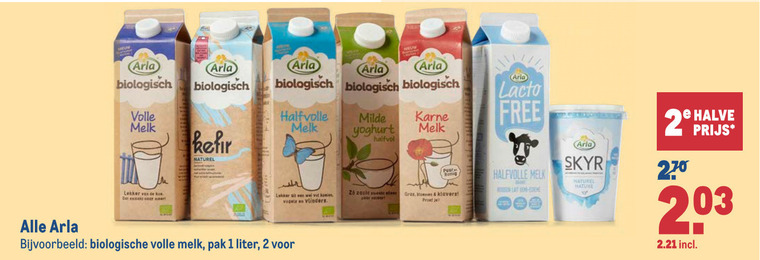 Arla   yoghurt, melk folder aanbieding bij  Makro - details