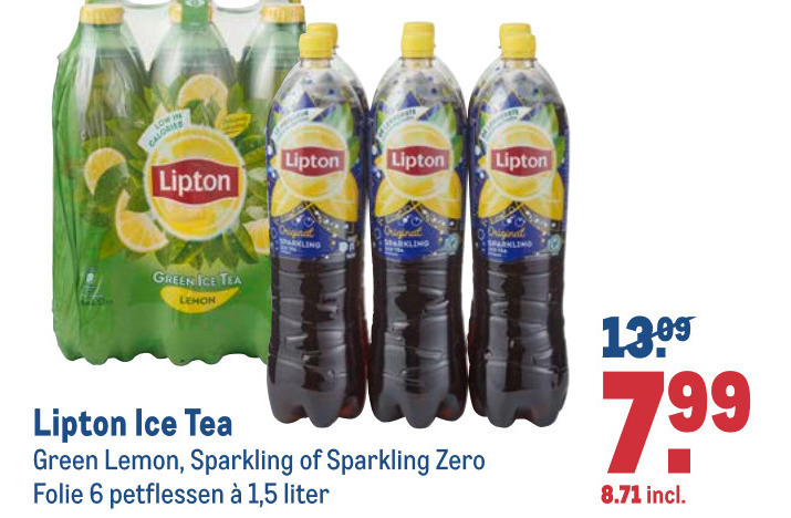 Lipton   ice tea folder aanbieding bij  Makro - details