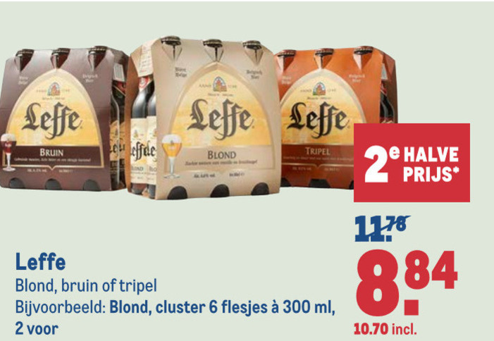 Leffe   speciaalbier folder aanbieding bij  Makro - details