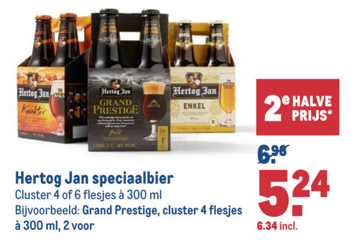 Hertog Jan   speciaalbier folder aanbieding bij  Makro - details