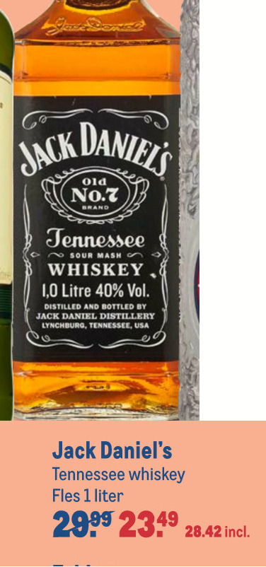 Jack Daniels   whisky folder aanbieding bij  Makro - details