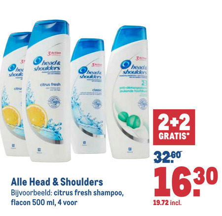 Head and Shoulders   shampoo folder aanbieding bij  Makro - details