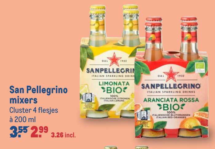 San Pellegrino   fruitdrank folder aanbieding bij  Makro - details