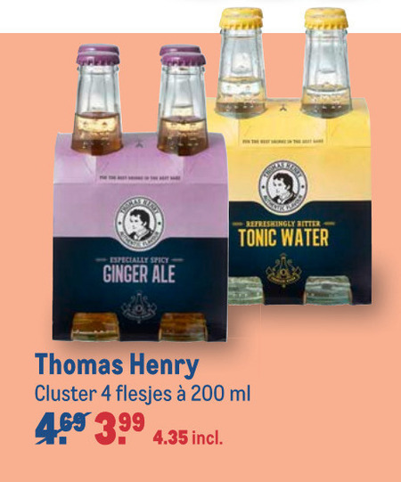 Thomas Henry   frisdrank folder aanbieding bij  Makro - details