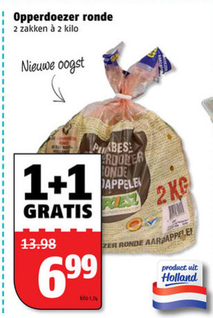 Opperdoezer   aardappelen folder aanbieding bij  Poiesz - details