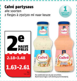 Calve   snacksaus folder aanbieding bij  Poiesz - details