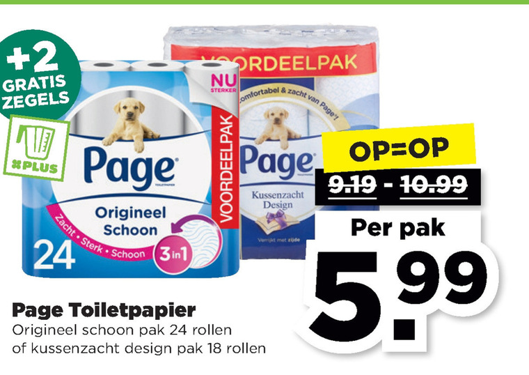 Page   toiletpapier folder aanbieding bij  Plus - details