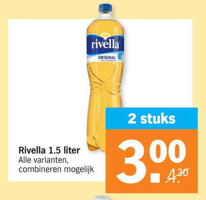 Rivella   frisdrank folder aanbieding bij  Albert Heijn - details