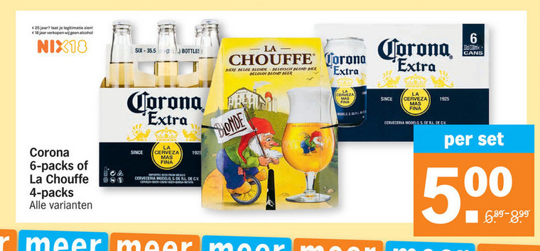 La Chouffe   speciaalbier folder aanbieding bij  Albert Heijn - details