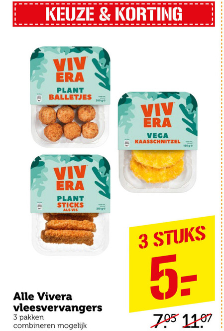 Vivera   vegetarisch folder aanbieding bij  Coop - details