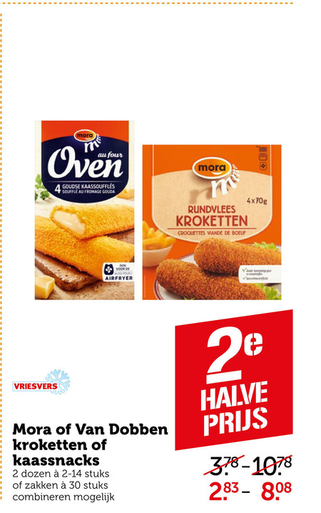 Van Dobben   kroket, snack folder aanbieding bij  Coop - details