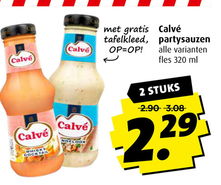 Calve   snacksaus folder aanbieding bij  Boni - details