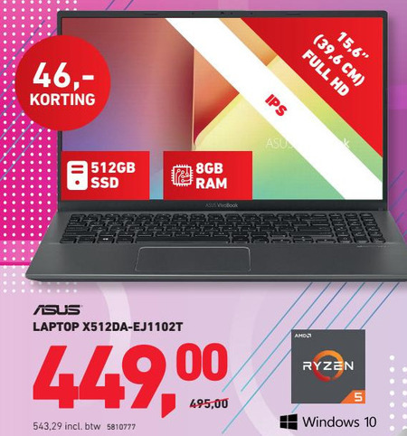 Asus   notebook folder aanbieding bij  Office Centre - details