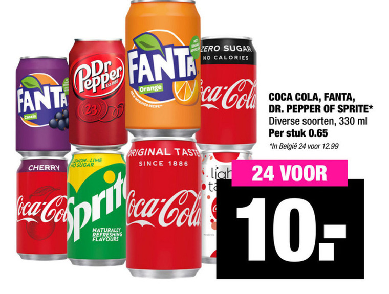 Fanta   cola, frisdrank folder aanbieding bij  Big Bazar - details