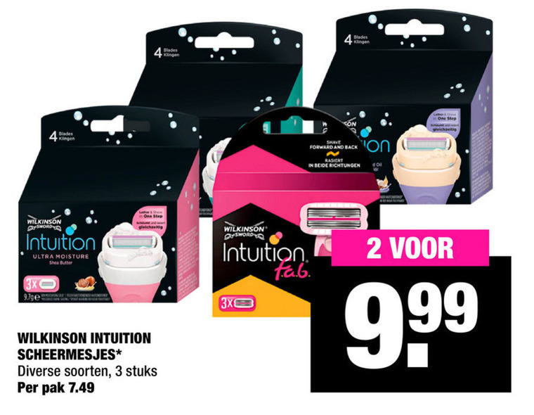 Wilkinson   dames scheermesje folder aanbieding bij  Big Bazar - details