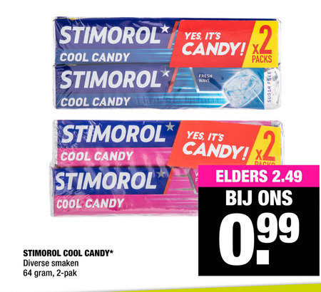 Stimorol   kauwgom folder aanbieding bij  Big Bazar - details