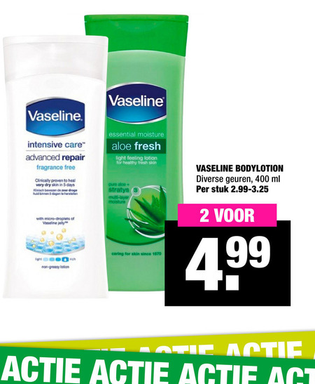 Vaseline   bodylotion folder aanbieding bij  Big Bazar - details