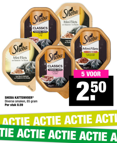 Sheba   kattenvoer folder aanbieding bij  Big Bazar - details