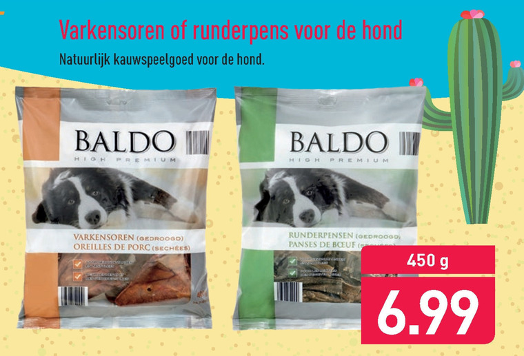 Baldo   hondensnacks folder aanbieding bij  Aldi - details