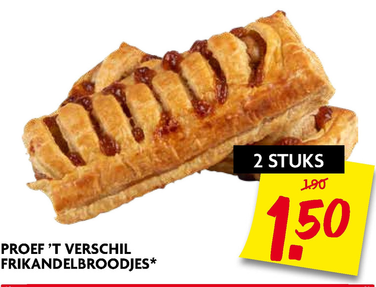 Proef t Verschil   frikandelbroodjes folder aanbieding bij  Dekamarkt - details