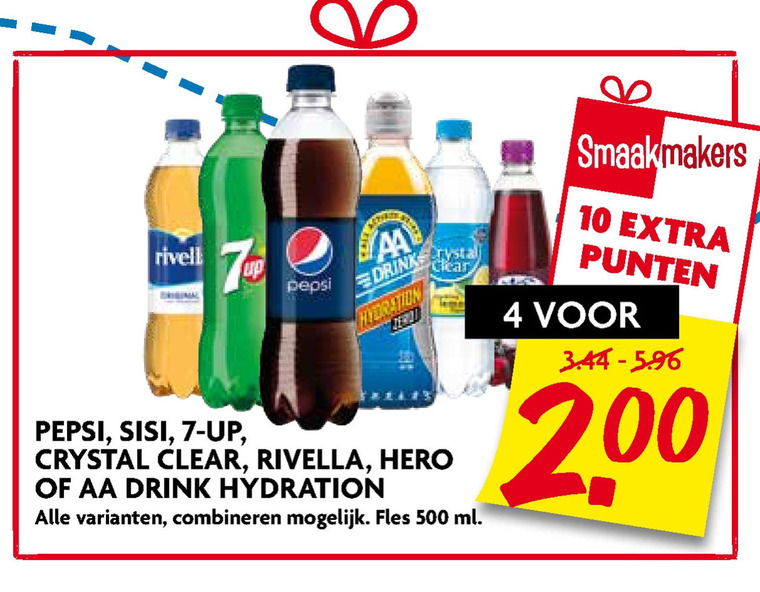 Pepsi   frisdrank, cola folder aanbieding bij  Dekamarkt - details