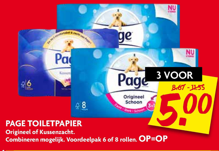 Page   toiletpapier folder aanbieding bij  Dekamarkt - details