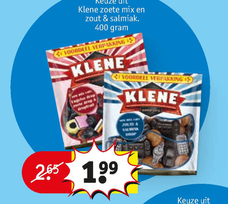 Klene   drop folder aanbieding bij  Kruidvat - details