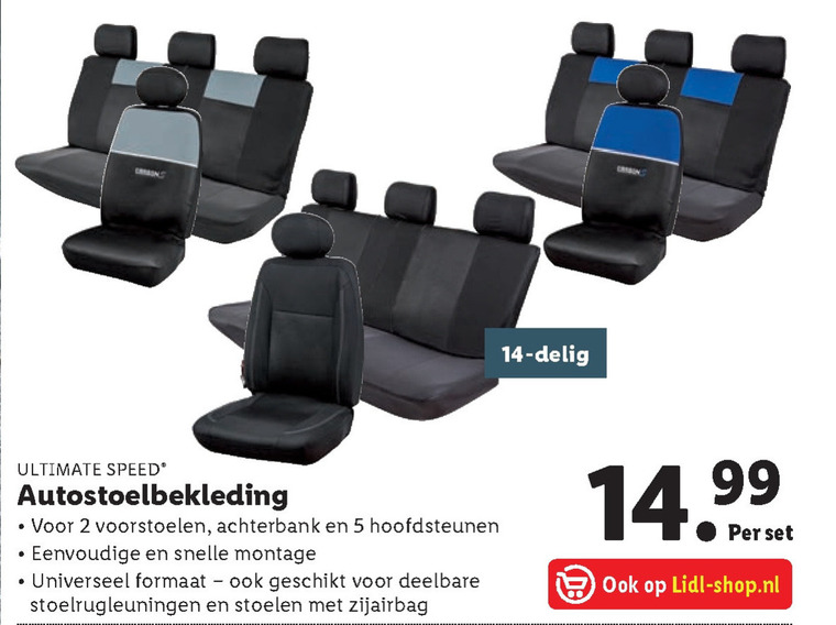 Ultimate Speed   autostoelovertrek folder aanbieding bij  Lidl - details