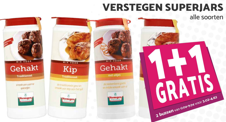 Verstegen   kruiden folder aanbieding bij  Boons Markt - details