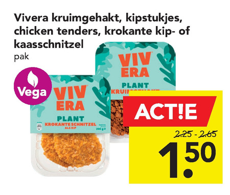 Vivera   vegetarisch folder aanbieding bij  Deen - details