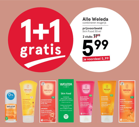 Weleda folder aanbieding bij - details