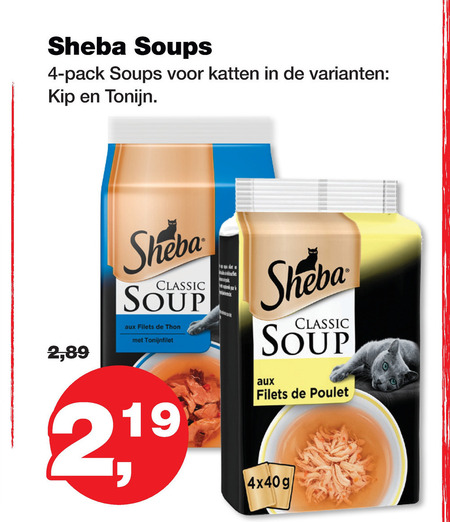 Sheba   kattenvoer folder aanbieding bij  Jumper - details