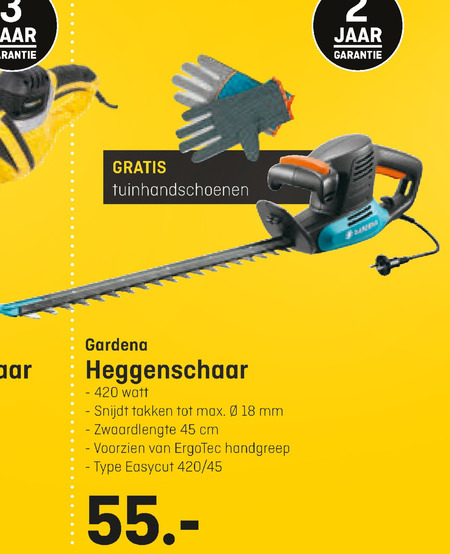 Gardena   heggenschaar folder aanbieding bij  Multimate - details