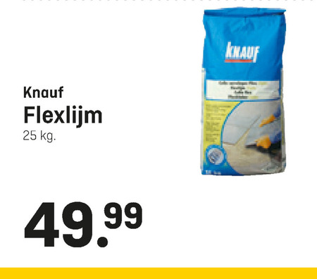 Knauf   tegellijm folder aanbieding bij  Multimate - details