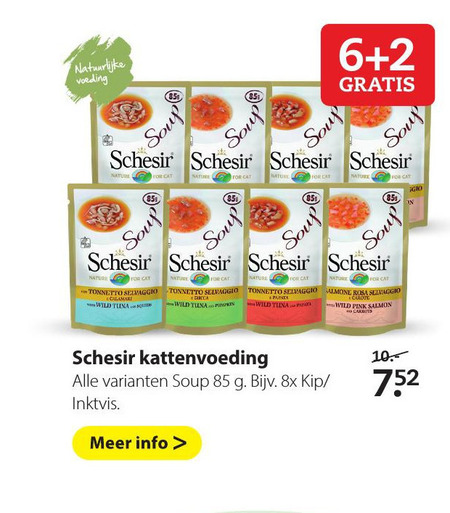 Schesir   kattenvoer folder aanbieding bij  Pets Place - details