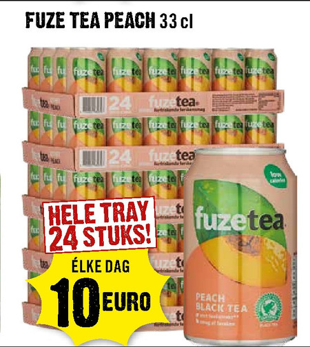 Fuze Tea   ice tea folder aanbieding bij  Dirck III - details