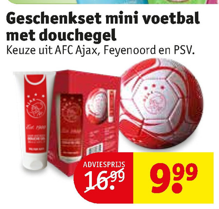 AFC Ajax   geschenkset folder aanbieding bij  Kruidvat - details