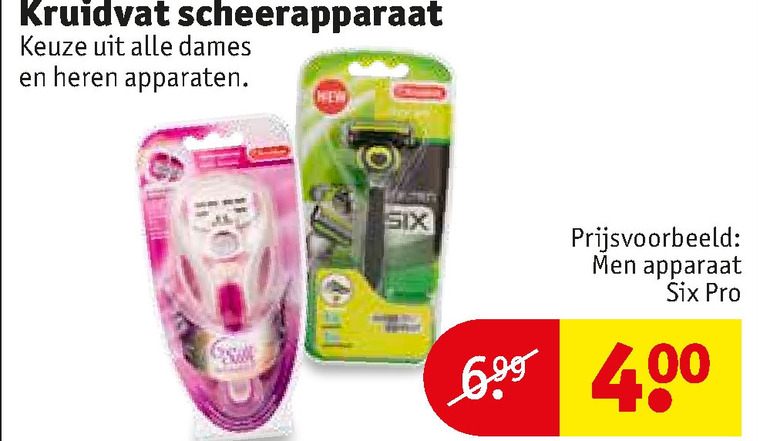 Kruidvat Huismerk   dames handscheerapparaat, heren handscheerapparaat folder aanbieding bij  Kruidvat - details