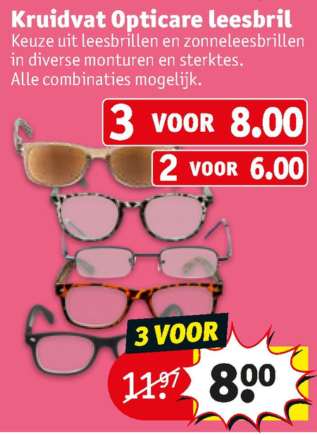 Kruidvat Huismerk   leesbril folder aanbieding bij  Kruidvat - details