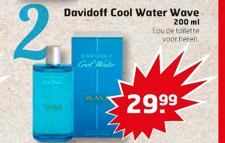 Davidoff   eau de toilette folder aanbieding bij  Trekpleister - details