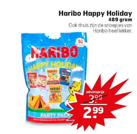 Haribo   snoep folder aanbieding bij  Trekpleister - details