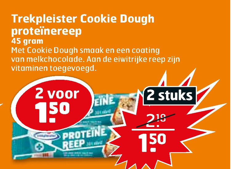 Trekpleister Huismerk   sportvoeding folder aanbieding bij  Trekpleister - details