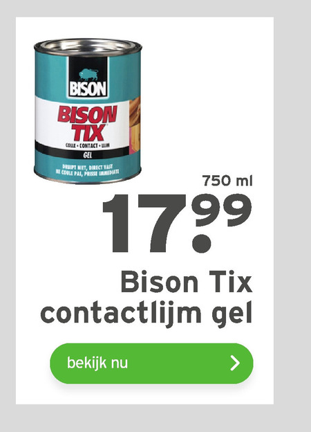 Bison   lijm folder aanbieding bij  Gamma - details