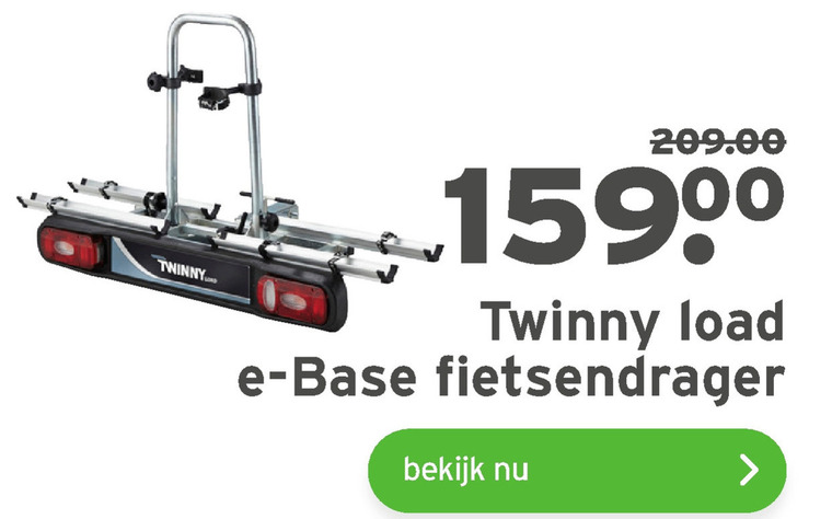 Twinny Load   fietsdrager folder aanbieding bij  Gamma - details