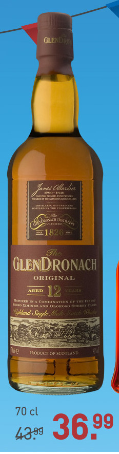 Glen Dronach   whisky folder aanbieding bij  Gall & Gall - details