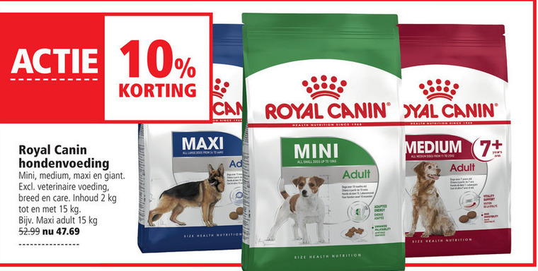 Royal Canin   hondenvoer folder aanbieding bij  Welkoop - details